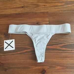 NWT Boutine LA bikini bottoms, Hills Grey, size large